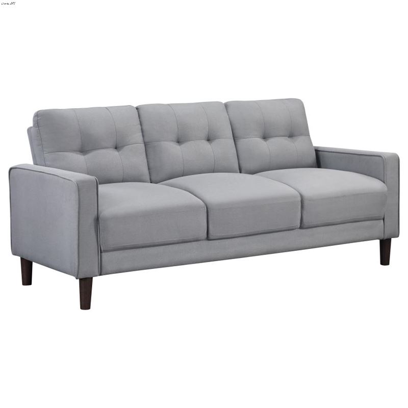 Bowen Grey Track Arm Tufted Sofa 506781