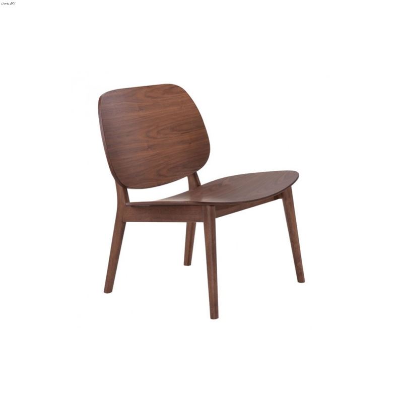 Priest Lounge Chair 100152 Walnut