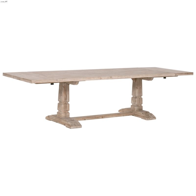 Hayes Extension Dining Table Smoke Gray Pine