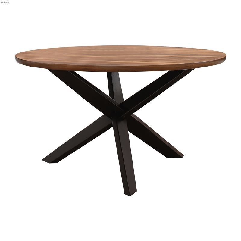 Nelina 53 Inch Round Dining Table 5597-53 by Homel
