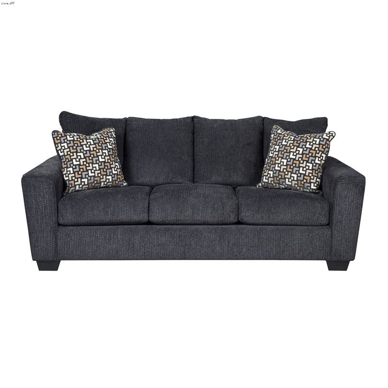 Wixon Slate Grey Fabric Sofa 57002
