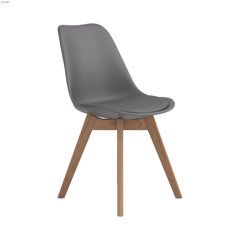 Breckenridge Grey Side Chair 110132 - Set of 2