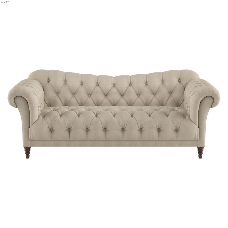 St. Claire Beige Fabric Sofa 8469-3