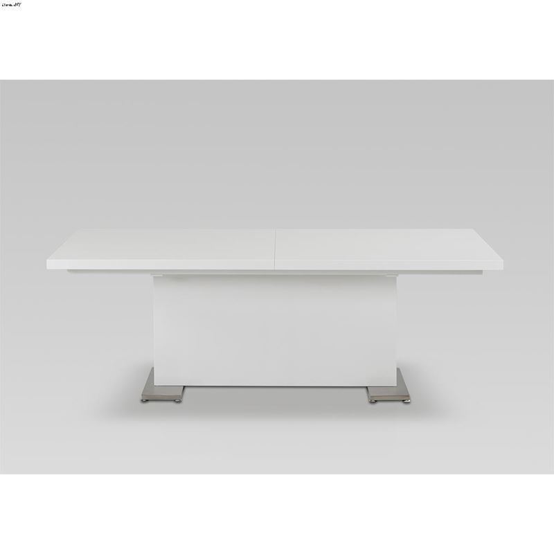 Modrest Bono "T" Modern White Dining Tab