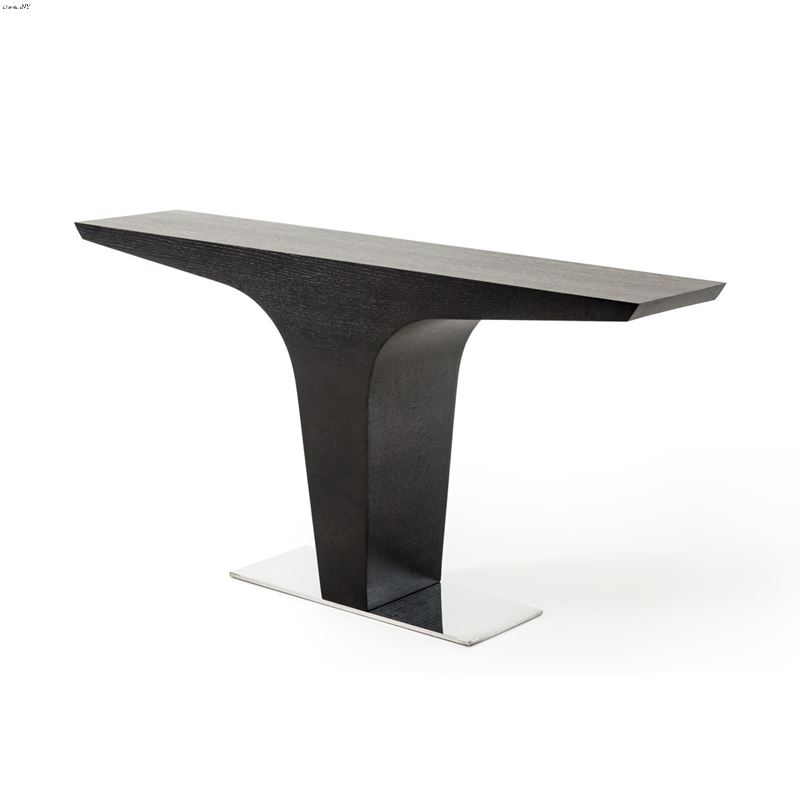 Bismarck Contemporary Wenge Console Table