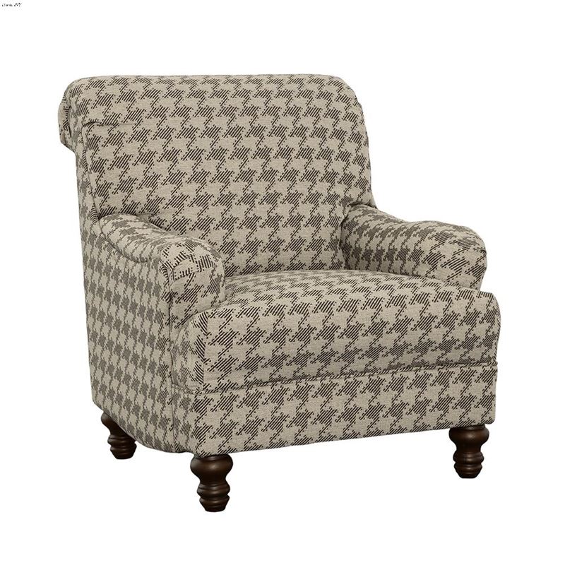 Glenn Grey Fabric Accent Chair 903096