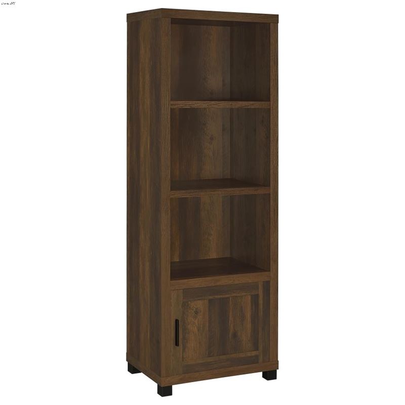 Sachin Dark Pine 3 Shelf Media Tower 707736