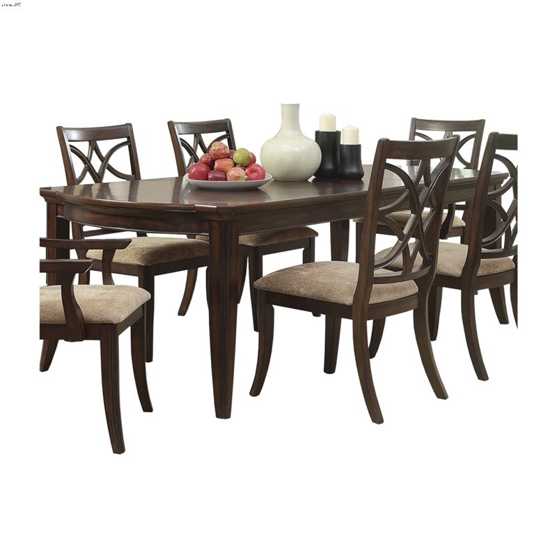 Keegan Rich Brown Cherry Dining Table 2546-96 by H