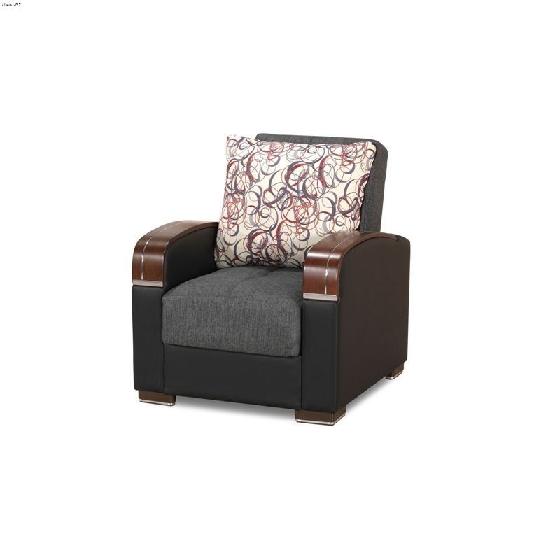 Mobimax Grey Fabric Chair