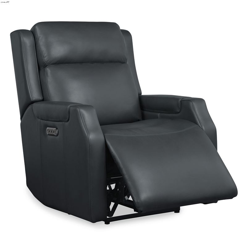 Nelson Salvo Denim Zero Gravity Power Recliner SS8