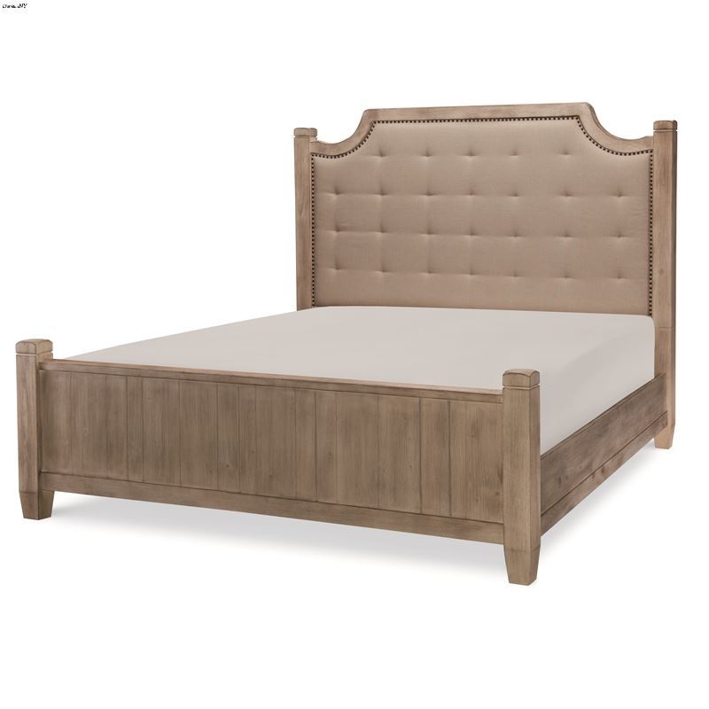 Monteverdi King Upholstered Low Post Bed