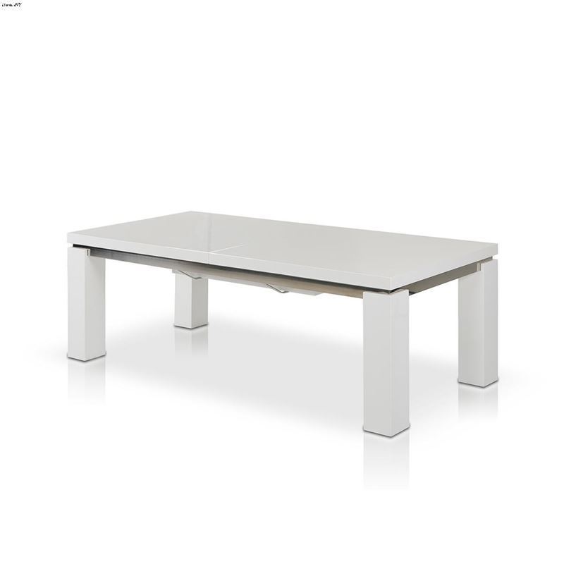 Modrest Maxi Modern White Dining Table