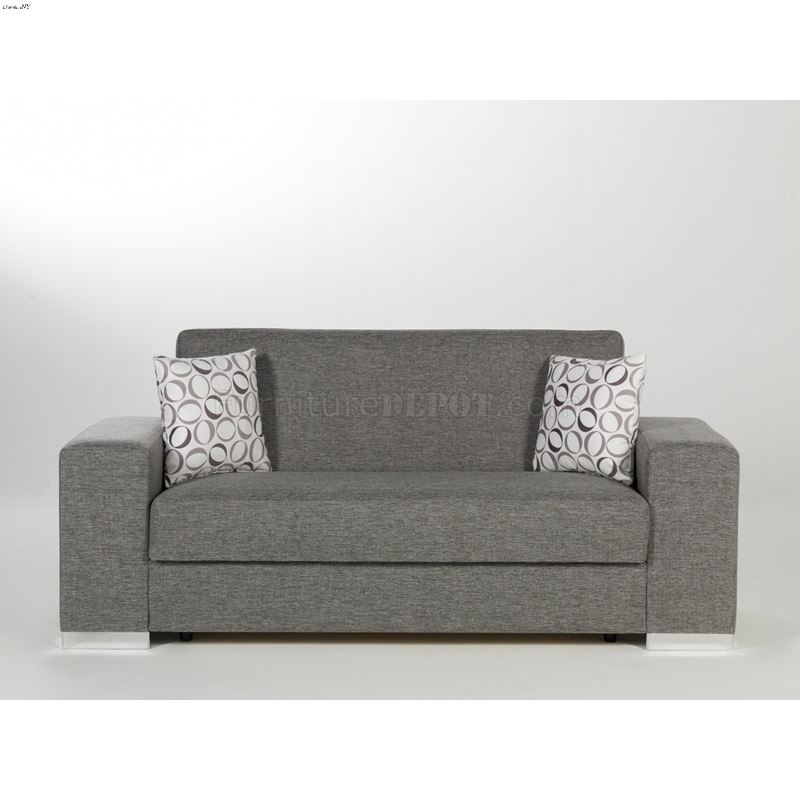 Kobe Diego Grey Loveseat