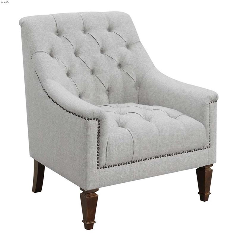 Avonlea Light Grey Fabric Chair 505643