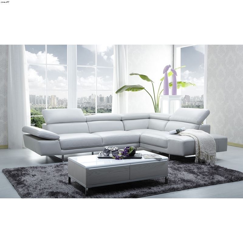 1717 Premium Leather Sectional