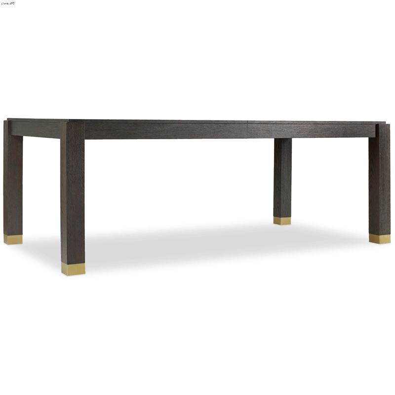 Curata Midnight Brown Rectangle Dining Table