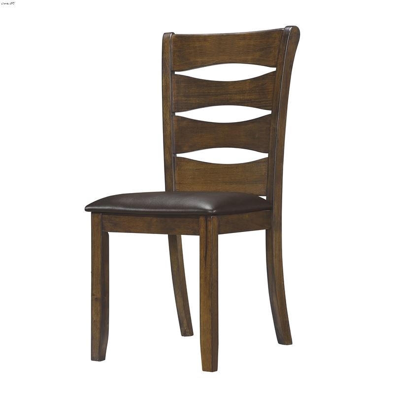 Darla Brown Dining Side Chair 5712S - Set of 2