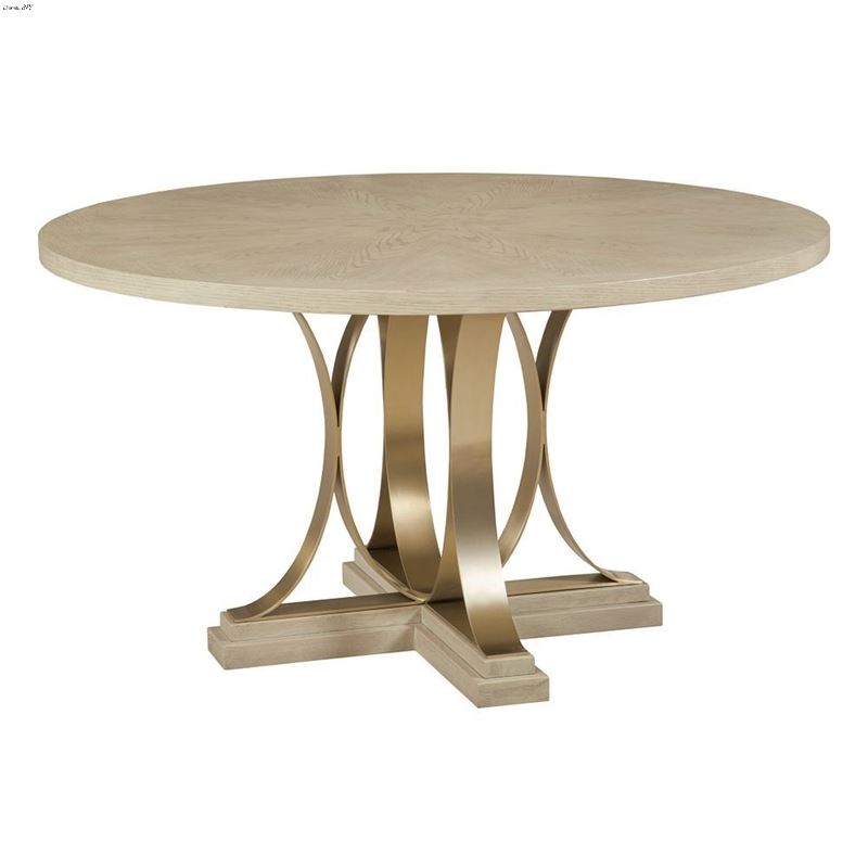 The Lenox Collection Plaza 54 inch Round Dining Ta
