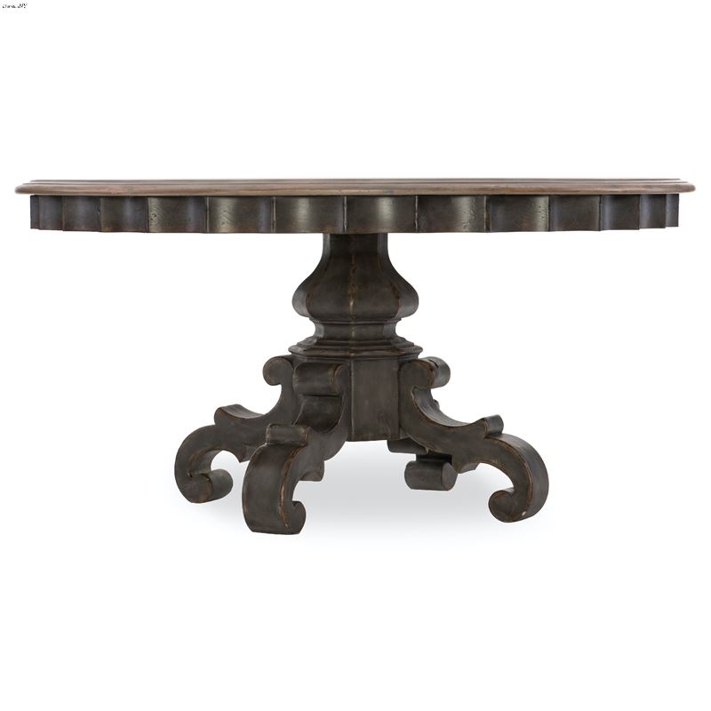 Arabella 60 Inch Round Pedestal Dining Table