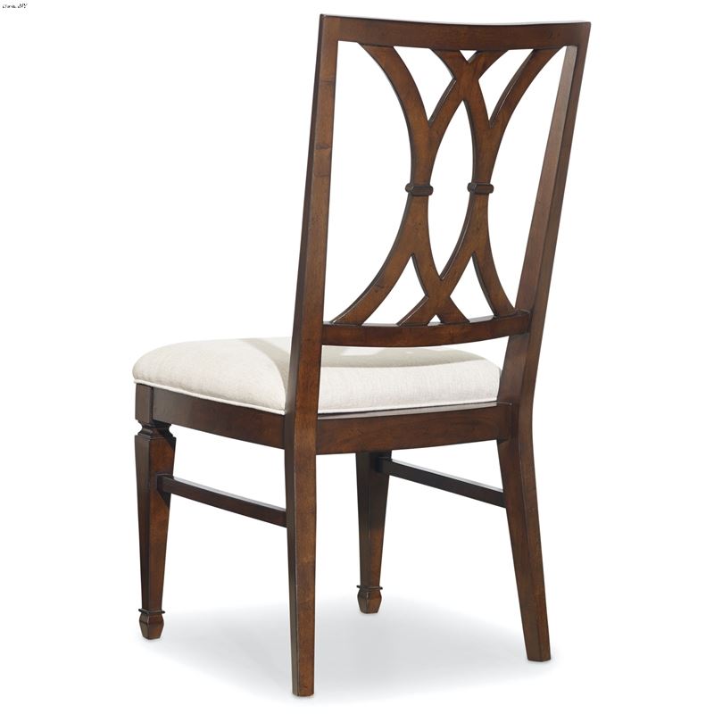 Palisade Walnut Splat Back Side Chair - Set of 2