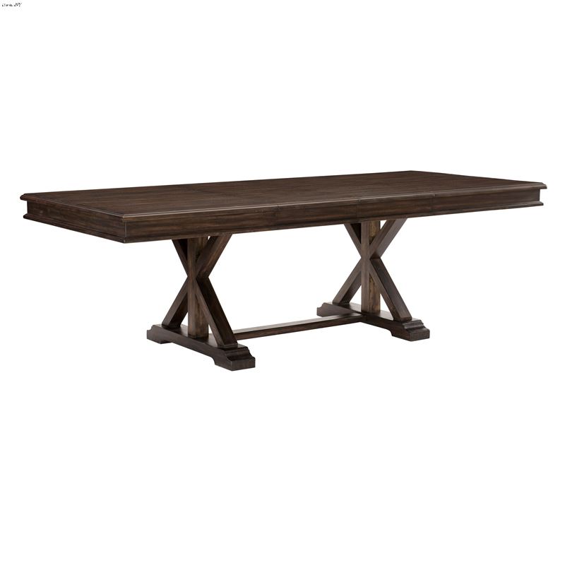 Cardano Double Pedestal Trestle Dining Table 1689-
