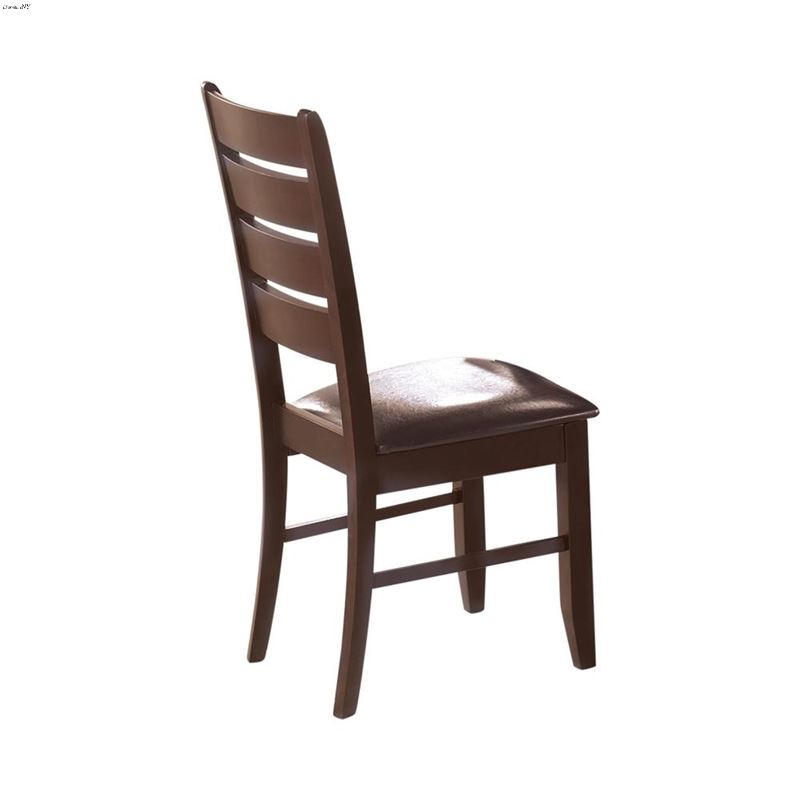 Dalila Cappuccino Ladder Back Dining Chair 10272-2