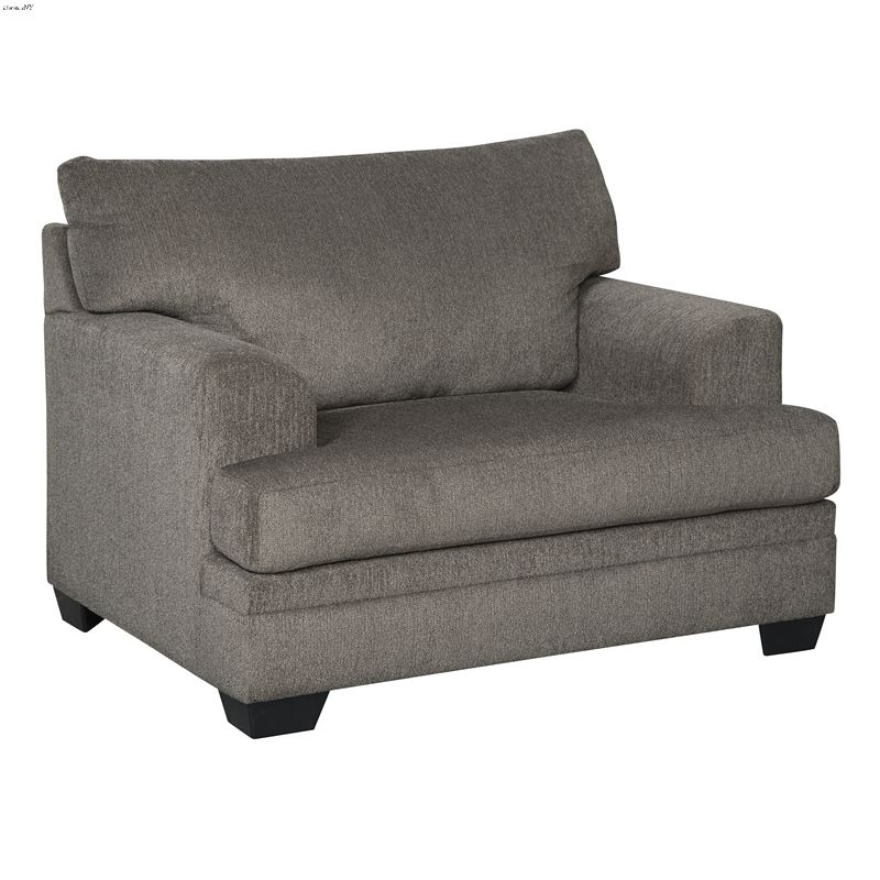 Dorsten Slate Fabric Oversized Chair 77204