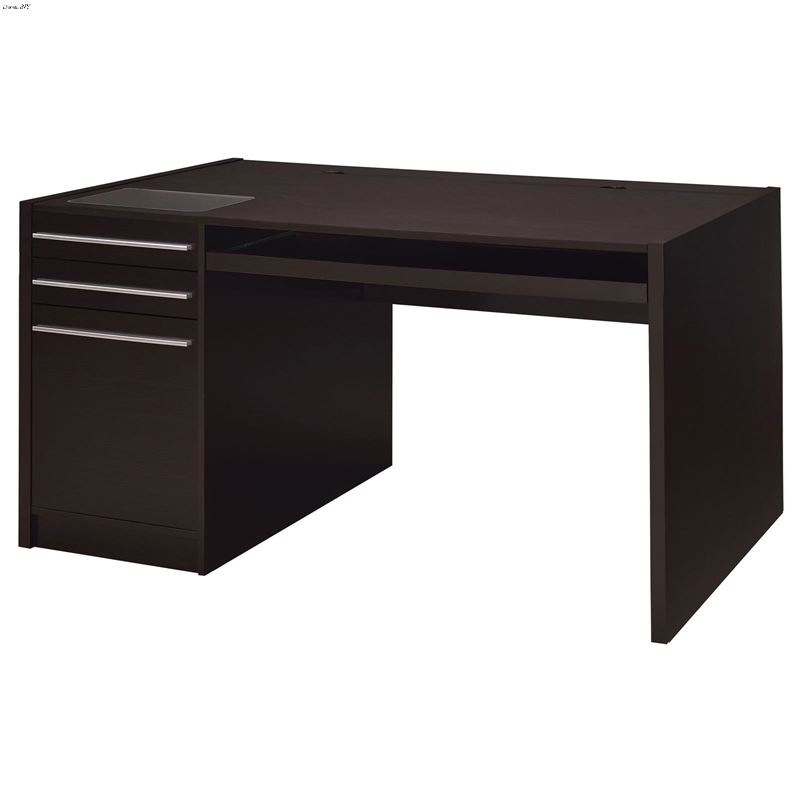 Halston 60 inch Cappuccino Connect-It Office Desk