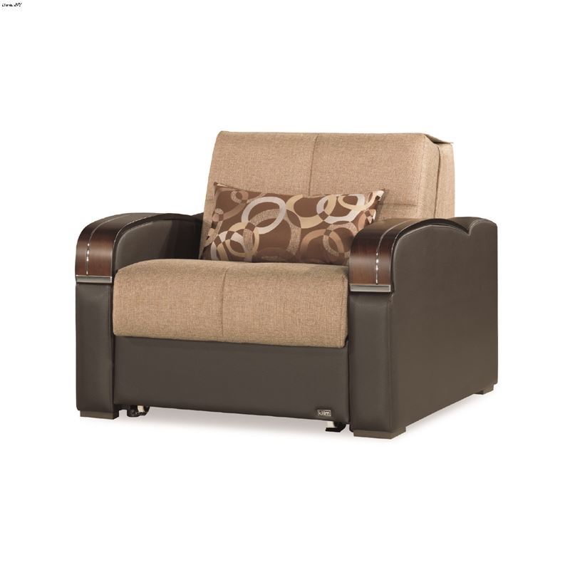 Sleep Plus Brown Chair Bed