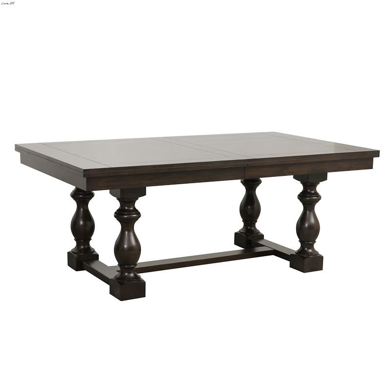 Reid Double Pedestal Dining Table 5267RF-96 by Hom