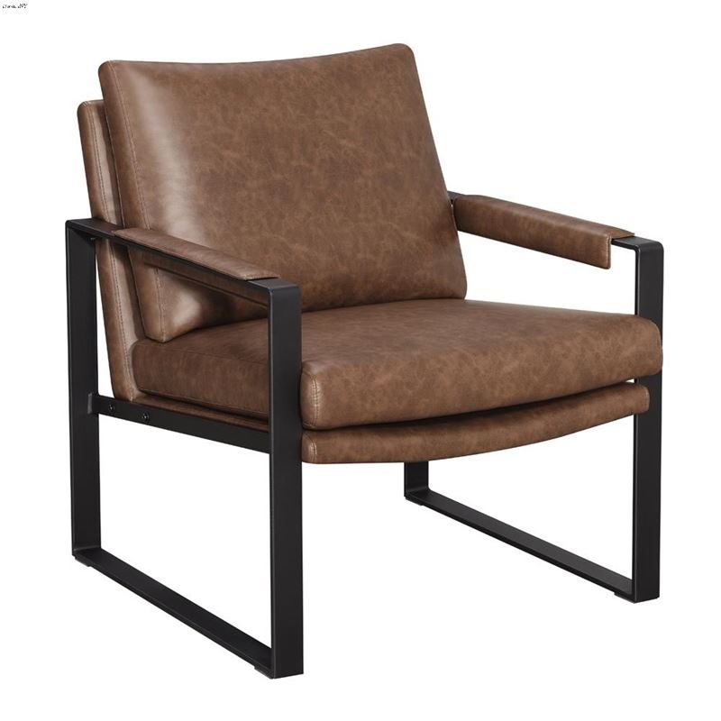 Rosalind Umber Brown Accent Chair 904112