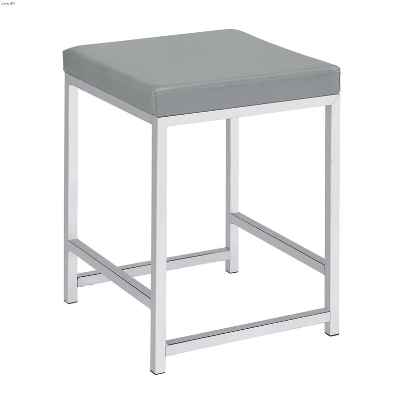 Umbridge Light Grey Vanity Stool 935933