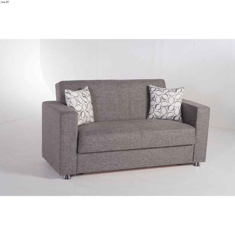 Tokyo Loveseat in Diego Grey