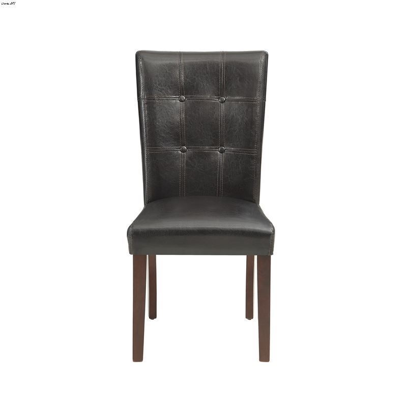 Decatur Espresso Leatherette Upholstered Dining Si