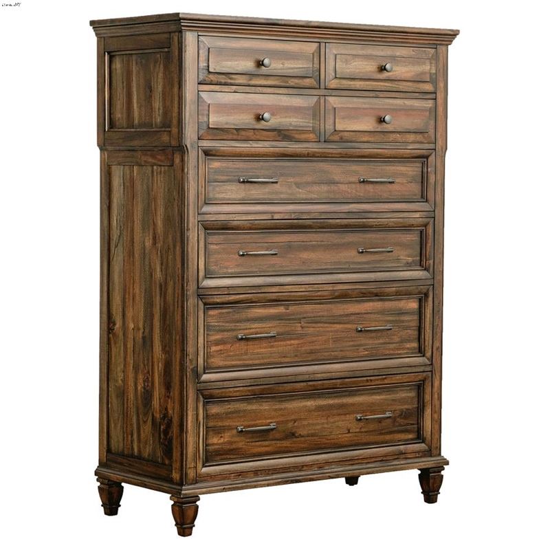 Coaster Avenue Burnished Brown Chest 223035