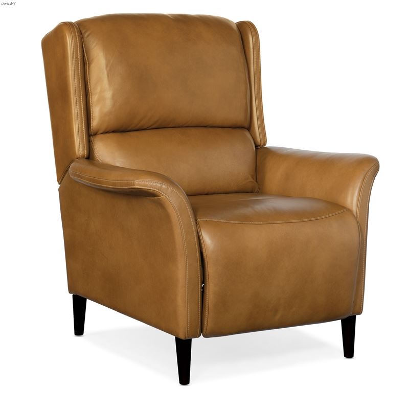 Deacon Rogue Camel Leather Power Recliner with Pow