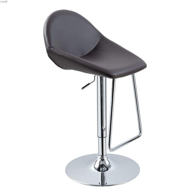 T1138 - Brown Eco-Leather Contemporary Barstool