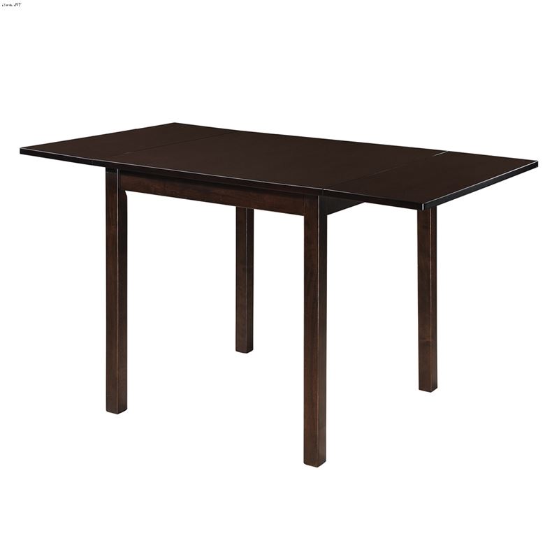 Kelso Cappuccino Drop Leaf Dining Table 190821 by 
