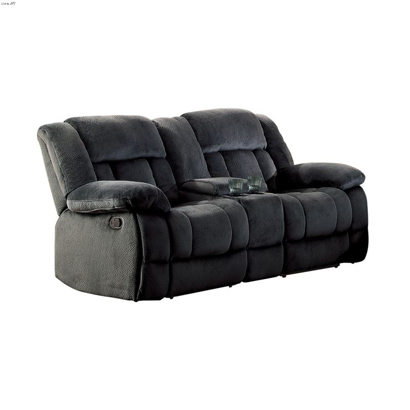 Laurelton Charcoal Reclining Loveseat 9636CC-2 by