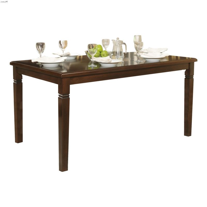 Devlin Rectangle Espresso Dining Table 2538-60 by