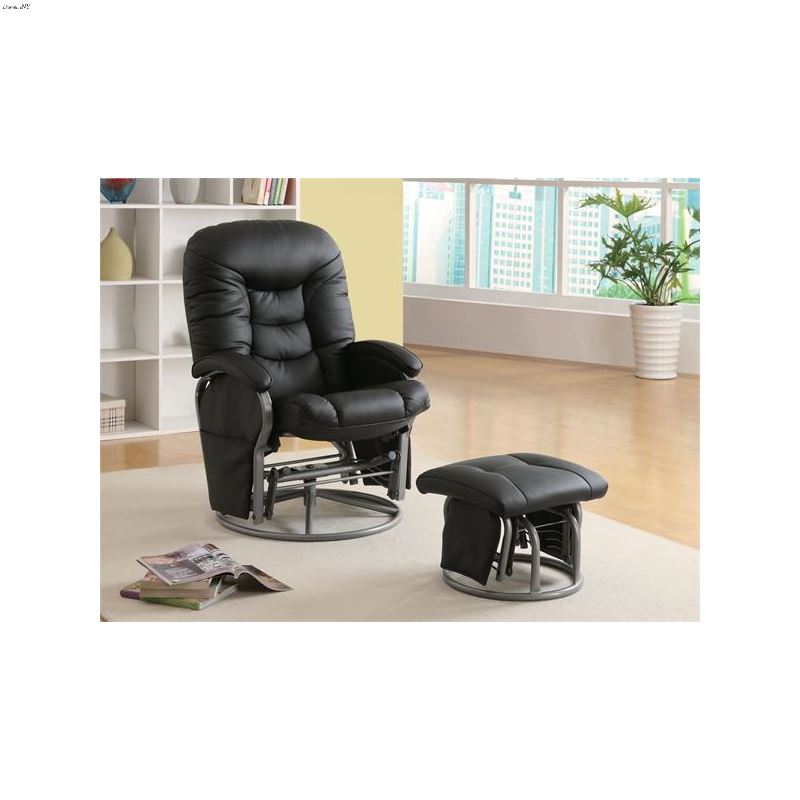 Recliner with Ottoman 600227