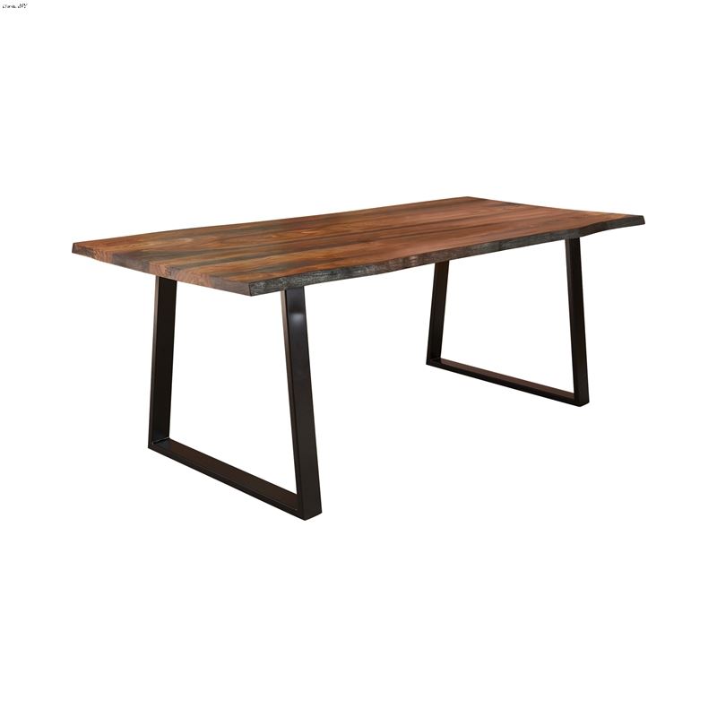 Ditman Live Edge Leg Dining Table 110181 by Coaste