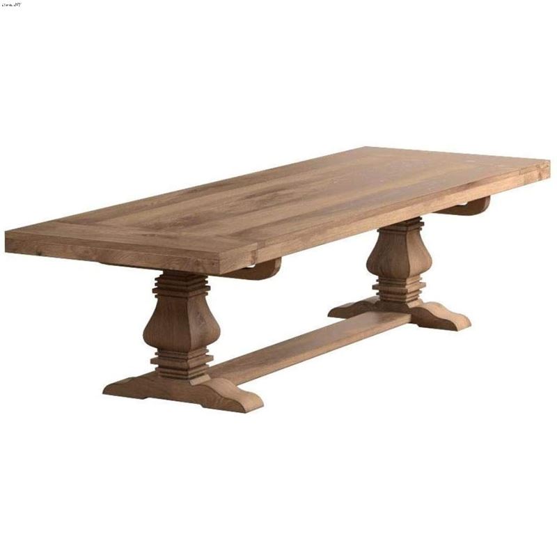 Florence Double Pedestal Trestle Dining Table 1802