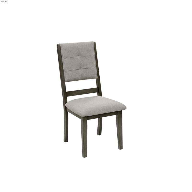 Nisky Grey Upholstered Dining Side Chair 5165GYS -