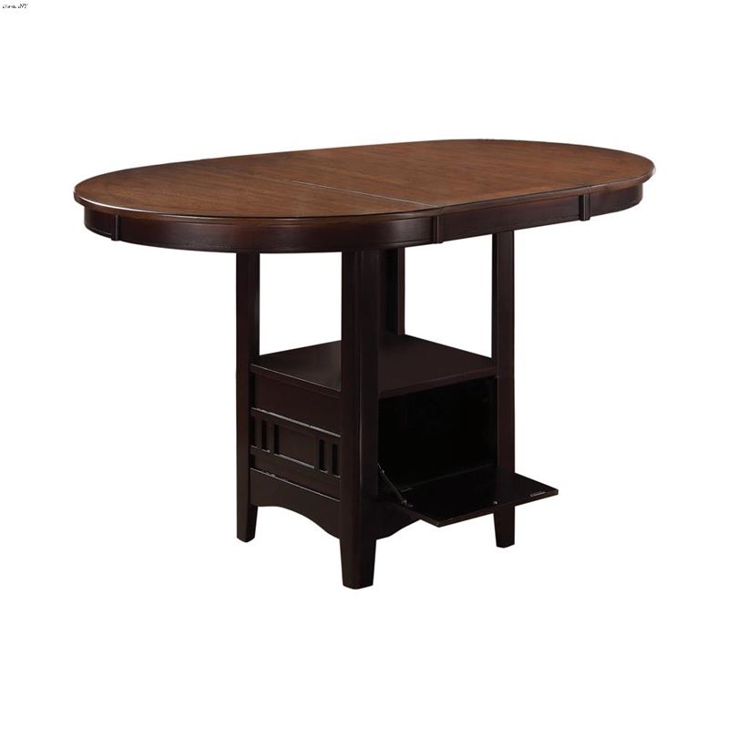 Lavon Chestnut and Espresso Counter Height Dining