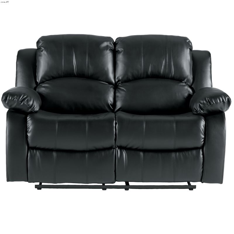 Granley Black Reclining Loveseat 9700BLK-2 by Home