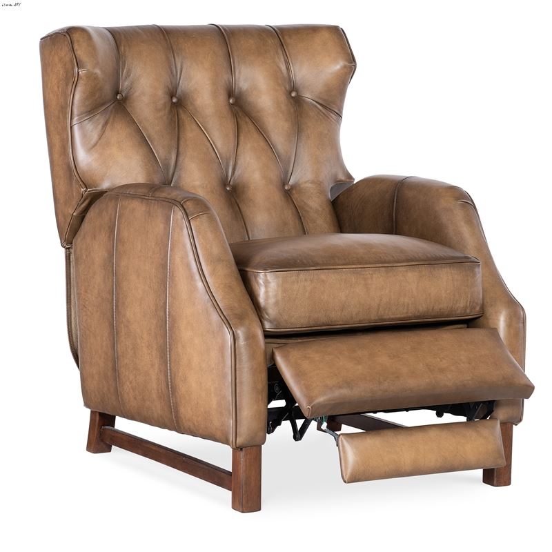 Henderson Nature Leather Press Back Recliner RC806