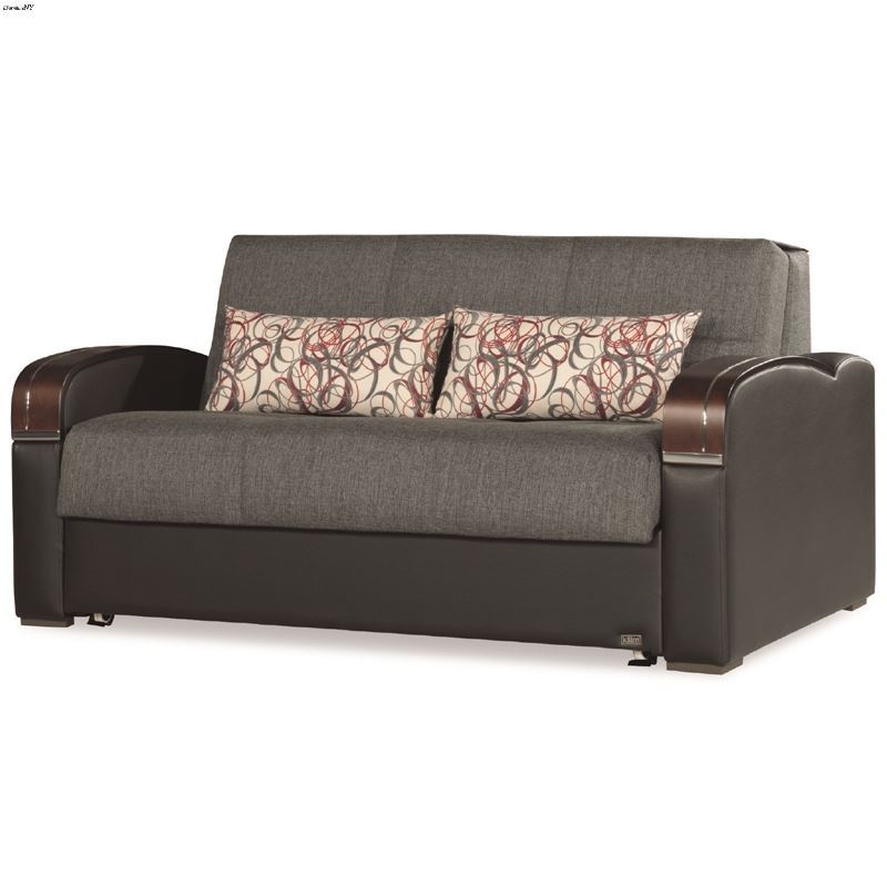 Sleep Plus Grey Loveseat Sleeper