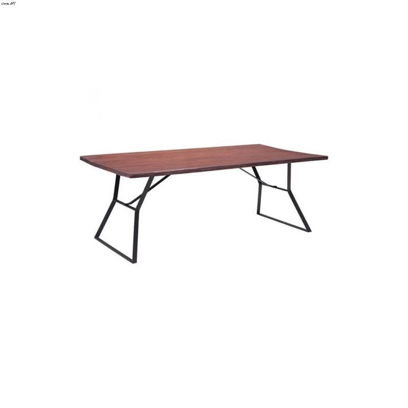 Omaha Distressed Cherry Oak Dining Table 100428
