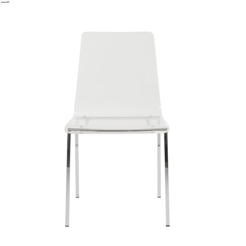 Chloe Clear Acrylic Side Chair - Set of 4